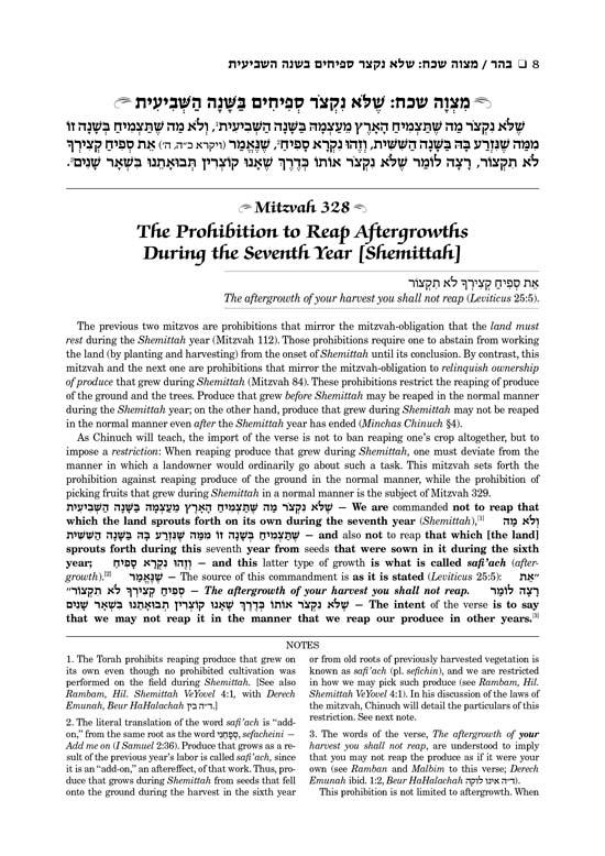Sefer Hachinuch / Book of Mitzvos Schottenstein Edition – Volume #6 – תמונה 7