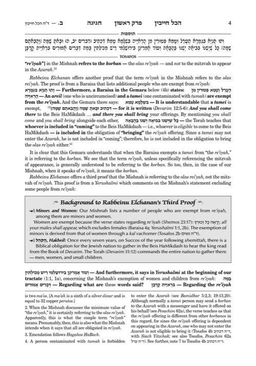 Tosafos: Tractate Chagigah Volume 1: Folios 2a-16a – תמונה 2