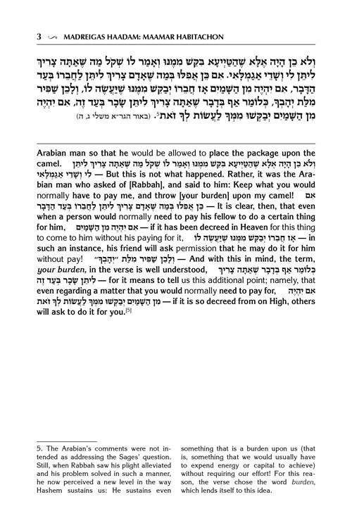 Madreigas Haadam – Darchei HaBitachon – תמונה 4