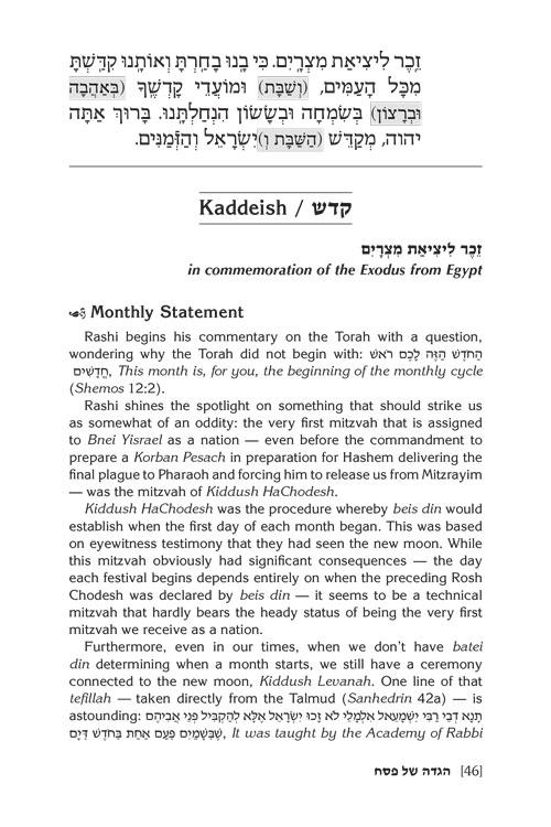Rabbi Yissocher Frand on The Haggadah – תמונה 10