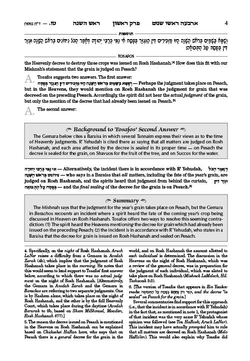 Tosafos: Tractate Rosh Hashanah volume 2: Folios 16a – 35a – תמונה 4