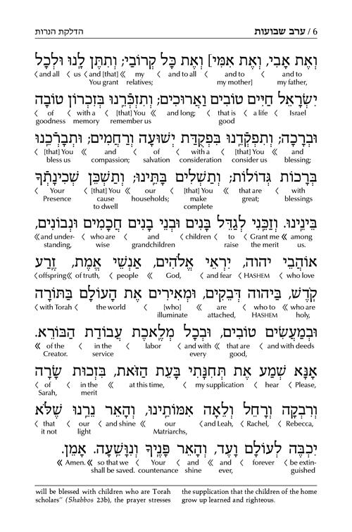 Schottenstein Interlinear Shavuos Machzor – Pocket Size Hard Cover Sefard – תמונה 5