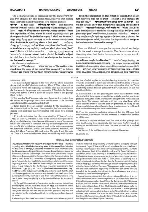 Schottenstein Talmud Yerushalmi – English Edition Daf Yomi Size – Tractate Orlah / Bikkurim – תמונה 4