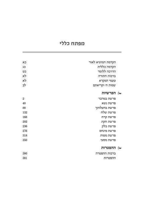 תרגום אונקלוס המבואר- עברית- ספר במדבר – תמונה 5