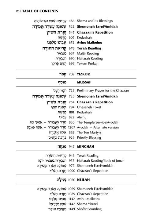 Schottenstein Interlinear Yom Kippur Machzor Full Size Ashkenaz – תמונה 7
