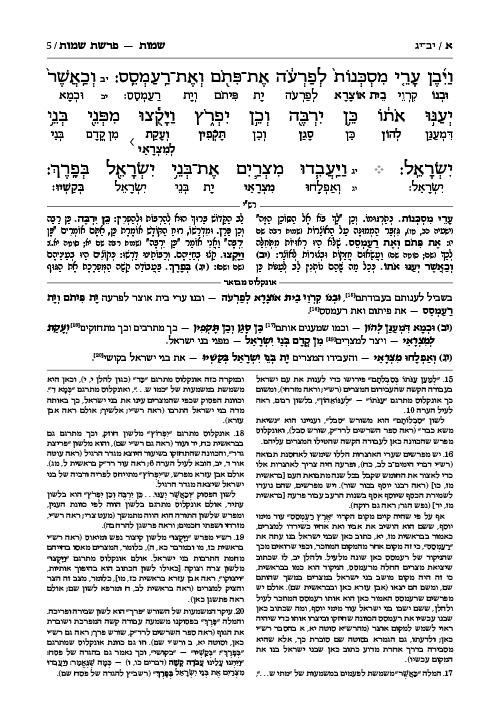 תרגום אונקלוס המבואר- עברית- ספר שמות – תמונה 5