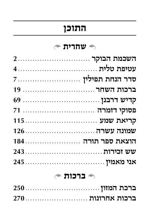 סידור ענק לימות החול אשכנז עם הוראות באנגלית – תמונה 7