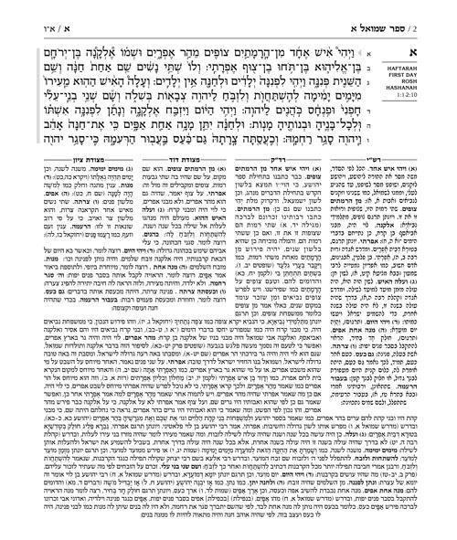 Rubin Ed. Early Prophets Samuel 1 Pocket Size – תמונה 2