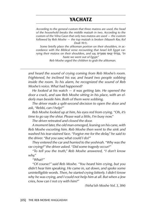 The Reb Moshe Haggadah – תמונה 3