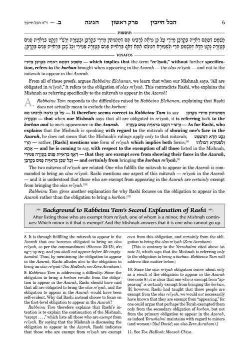 Tosafos: Tractate Chagigah Volume 1: Folios 2a-16a – תמונה 4