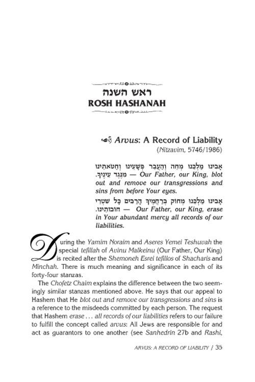 Rav Pam on the Festivals – תמונה 10