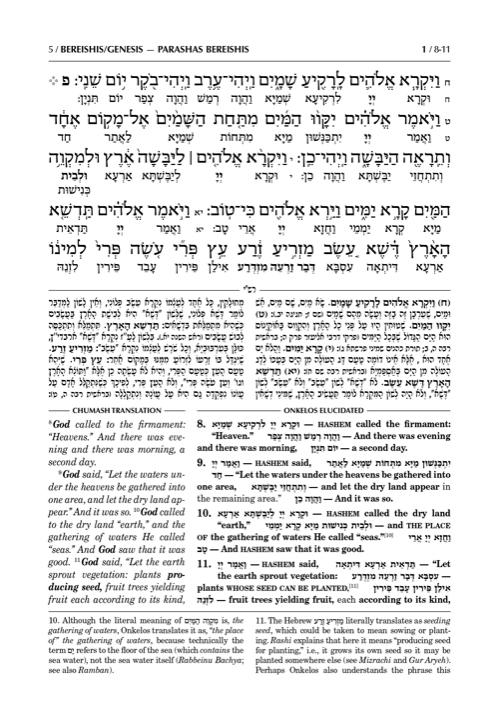 Zichron Meir Edition of Targum Onkelos – Devarim – תמונה 5