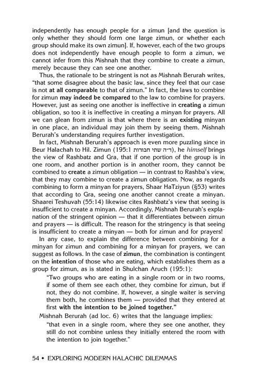 Exploring Modern Halachic Dilemmas – תמונה 7