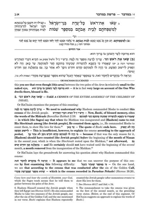 Or HaChaim Bamidbar/Numbers Vol. 2: Chukas – Masei – Yaakov and Ilana Melohn Edition – תמונה 4