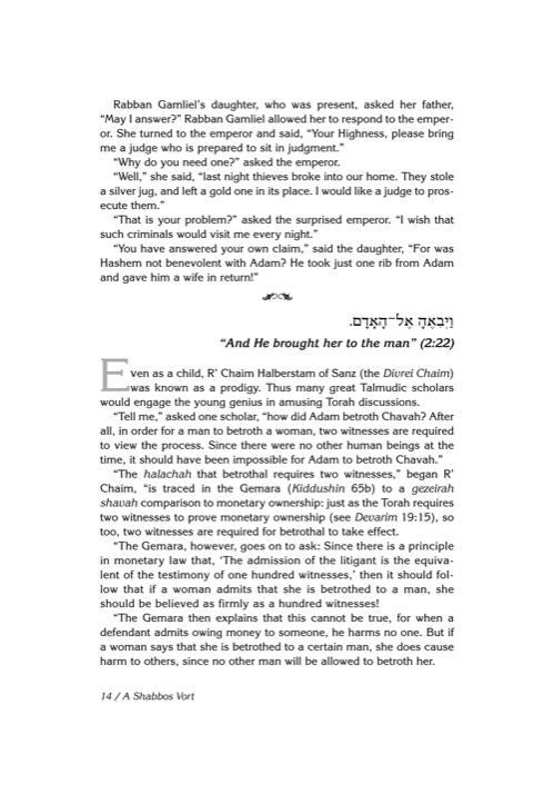 A Shabbos Vort – תמונה 6