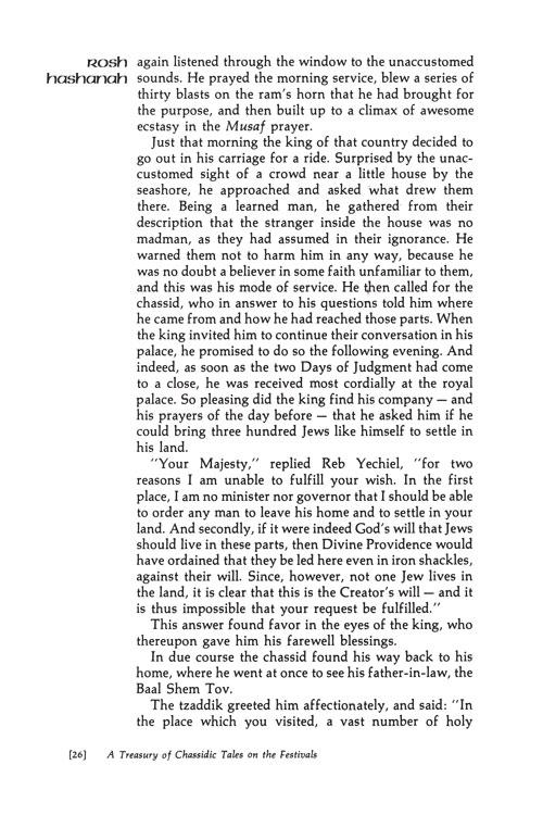 A Treasury Of Chassidic Tales – Festivals – תמונה 5
