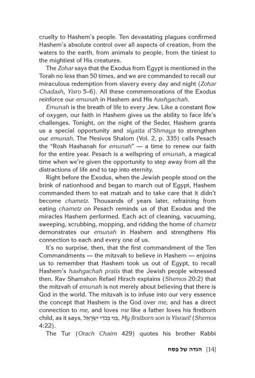 The Eishes Chayil Haggadah – תמונה 3