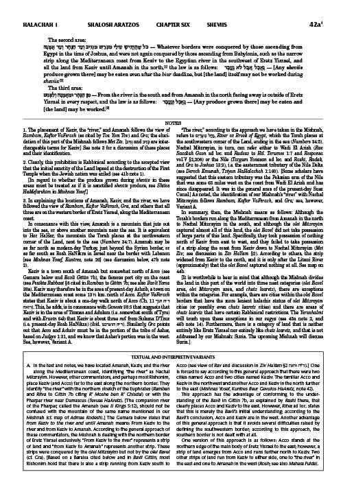 Schottenstein Talmud Yerushalmi – English Edition Daf Yomi Size – Tractate Shviis vol 2 (41b-87b) – תמונה 4