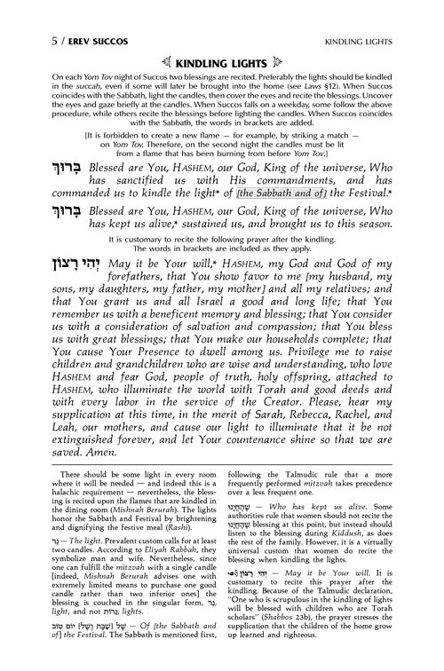 Machzor Succos Pocket Size Ashkenaz – תמונה 5