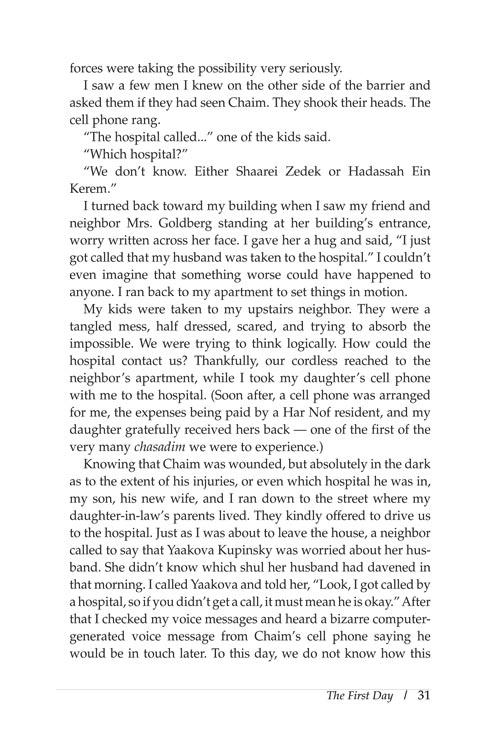 Terror and Emunah in Har Nof – תמונה 7