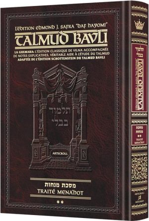 Edmond J. Safra – French Ed Daf Yomi Talmud [#59] – Menachos 2 (38a-72b)