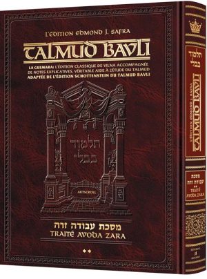 Edmond J. Safra – French Ed Talmud [#53] – Avodah Zara 2