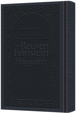 Reb Reuven Feinstein on the Haggadah – Deluxe Dark Navy