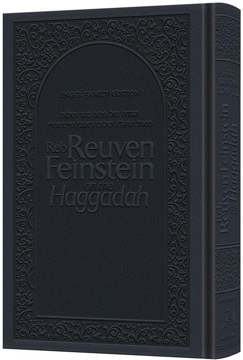 Reb Reuven Feinstein on the Haggadah – Deluxe Dark Navy