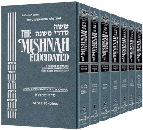 Schottenstein Edition of the Mishnah Elucidated – Seder Tohoros 7 Volume Set