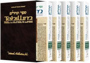 Tehillim /Psalms – 5 Volume Slipcased Personal Size Set