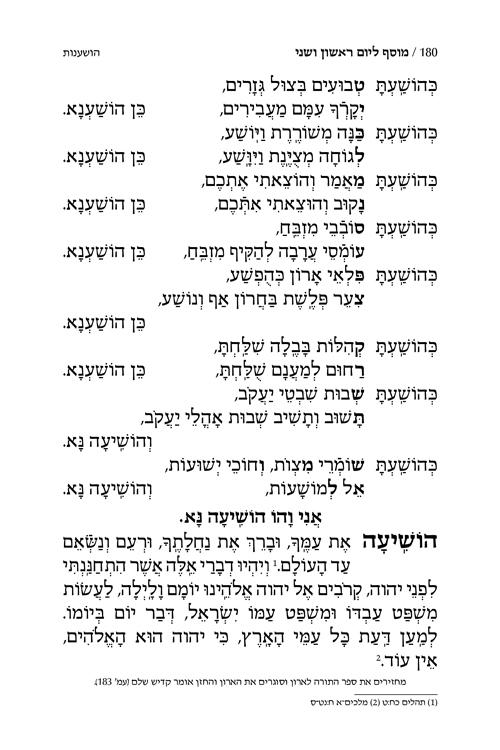 Machzor Succos Hebrew-Only Ashkenaz with Hebrew Instructions – תמונה 4