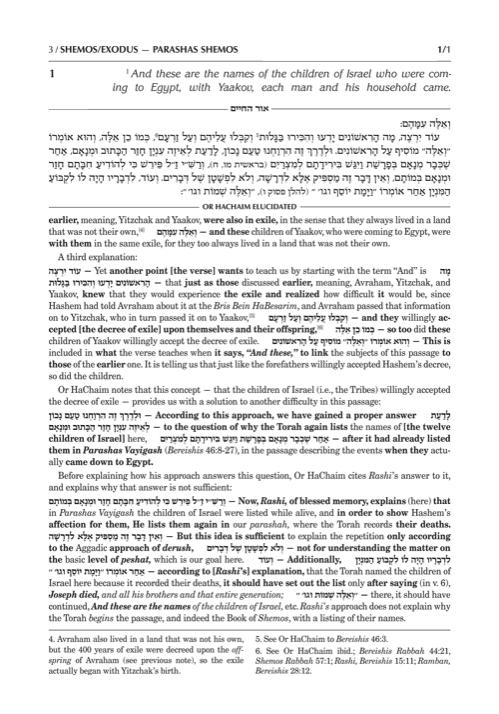 Or HaChaim Shemos/Exodus Vol. 2: Mishpatim – Pekudei – Yaakov and Ilana Melohn Edition – תמונה 3