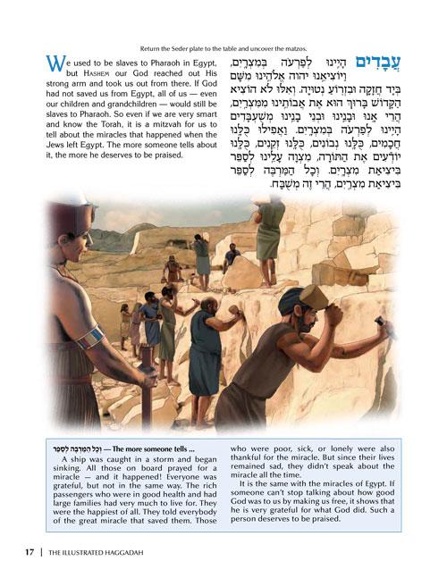 The Illustrated Haggadah Hard Cover – תמונה 8