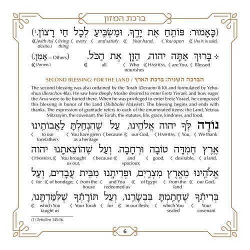 Schottenstein Ed Interlinear HC Faux Leather Zemiros in Lucite Case (6 vol) Cream – תמונה 3