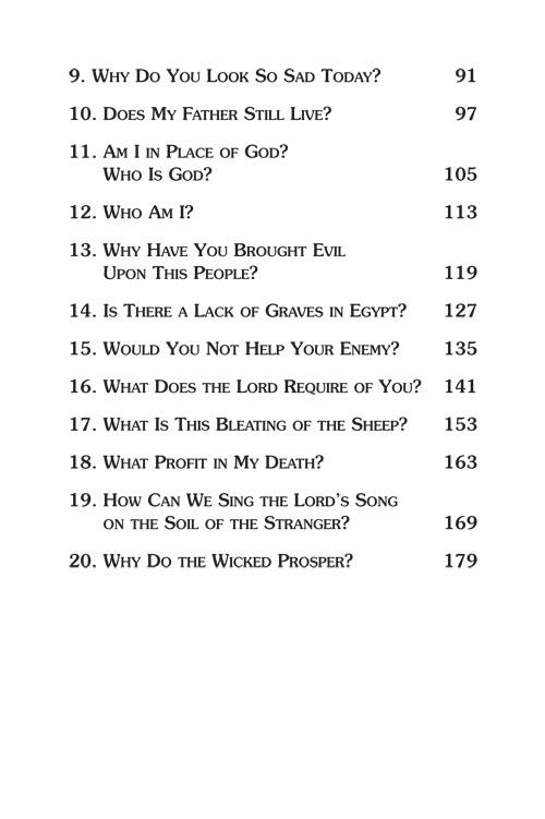 Biblical Questions, Spiritual Journeys – תמונה 9