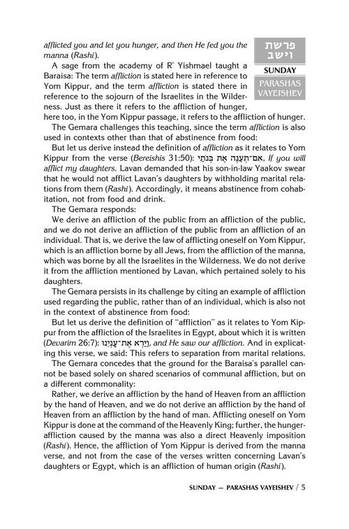 A DAILY DOSE OF TORAH SERIES 2 Vol 03: Weeks of Vayeishev through Vayechi – תמונה 5