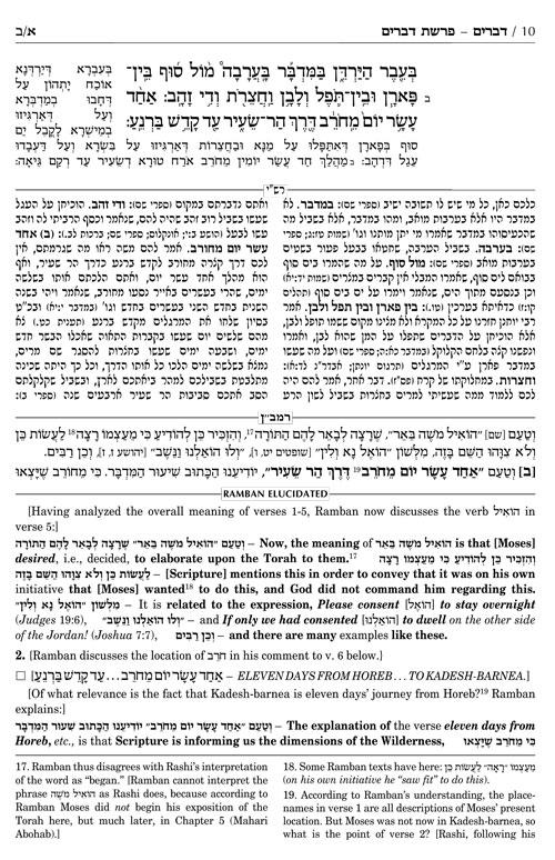 Ramban 7 – Devarim/Deuteronomy – Student Size – תמונה 5