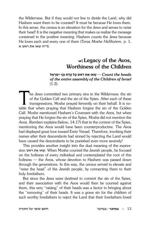 Chasam Sofer on Torah – Bamidbar – תמונה 4