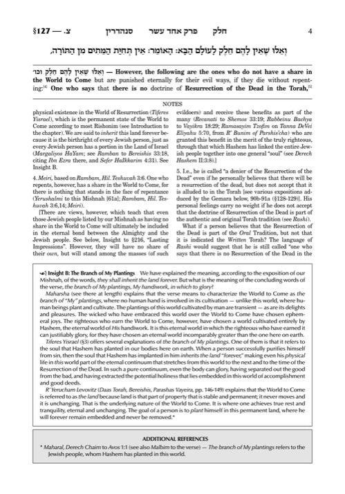 Schottenstein Edition Ein Yaakov: Sanhedrin volume 2 (Folios 90a-113b) – תמונה 4