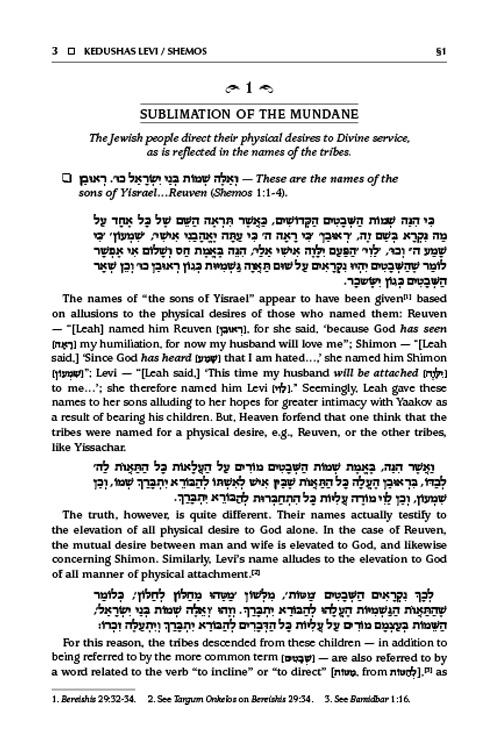 Kedushas Levi – Shemos – תמונה 2