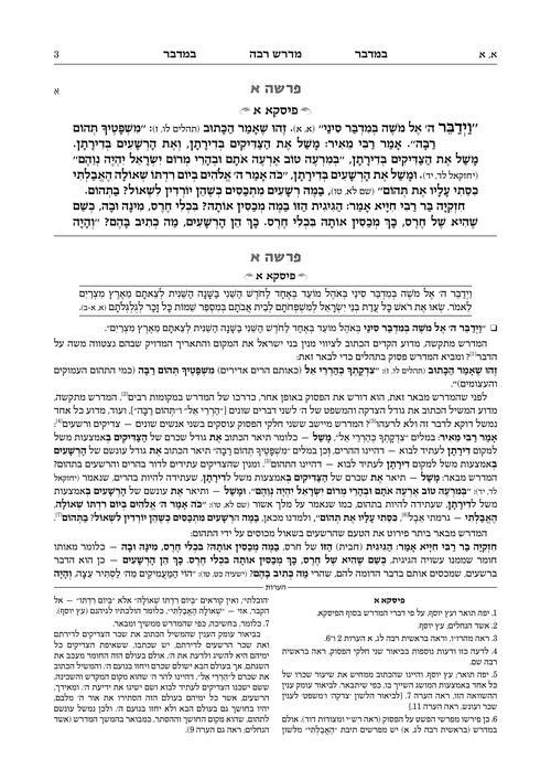 מדרש רבה המבואר עברית- במדבר א׳ (במדבר-נשא) – תמונה 2