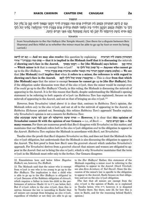 Tosafos: Tractate Chagigah Volume 1: Folios 2a-16a – תמונה 5