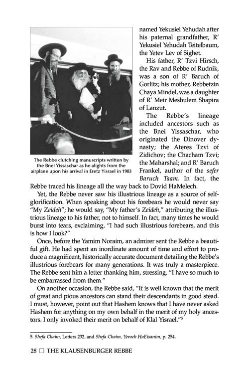 The Klausenburger Rebbe – תמונה 5