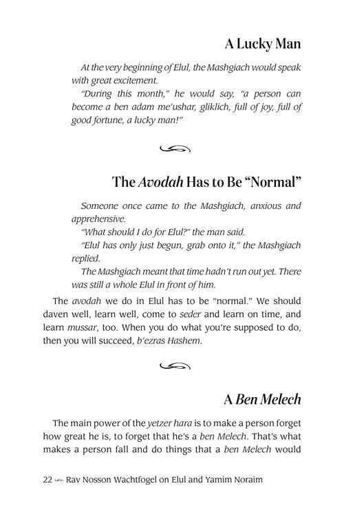 Rav Nosson Wachtfogel on Elul and Yamim Noraim – תמונה 5