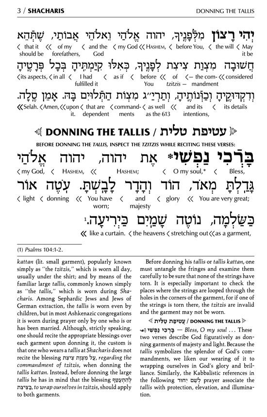 Siddur Interlinear Weekday Full Size – Ashkenaz White Leather Schottenstein Ed – תמונה 9