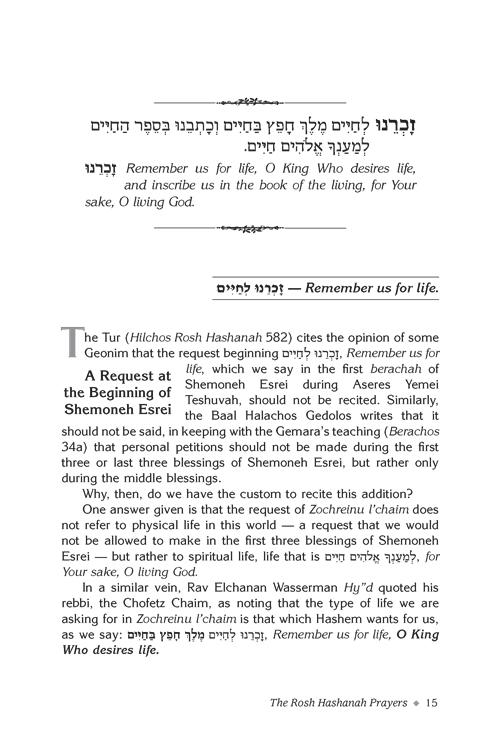 Rav Druck on Machzor – Rosh HaShanah – תמונה 2