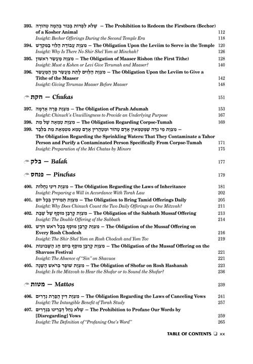 Sefer Hachinuch / Book of Mitzvos Schottenstein Edition – Volume #7 – תמונה 7