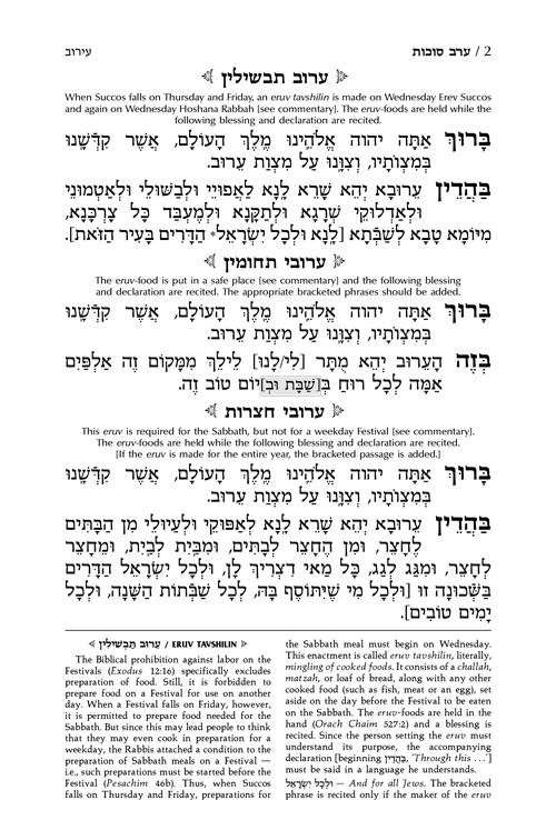 Machzor Succos Pocket Size Ashkenaz – תמונה 2