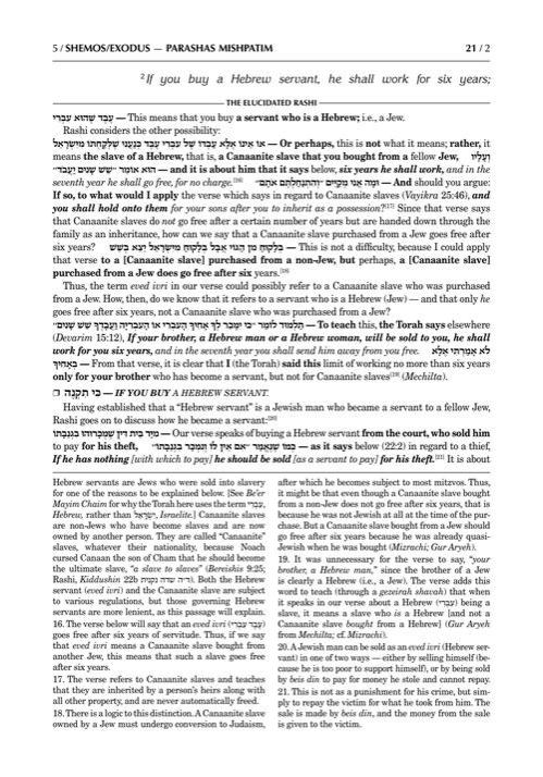Student Schottenstein Ed. The Elucidated Rashi on Chumash – Shemos vol. 2 – תמונה 5