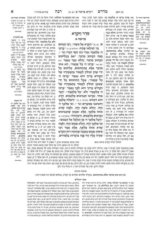 Compact Size Kleinman Ed. Midrash Rabbah: Vayikra Vol 1 Parshiyos Vayikra – Metzora – תמונה 2